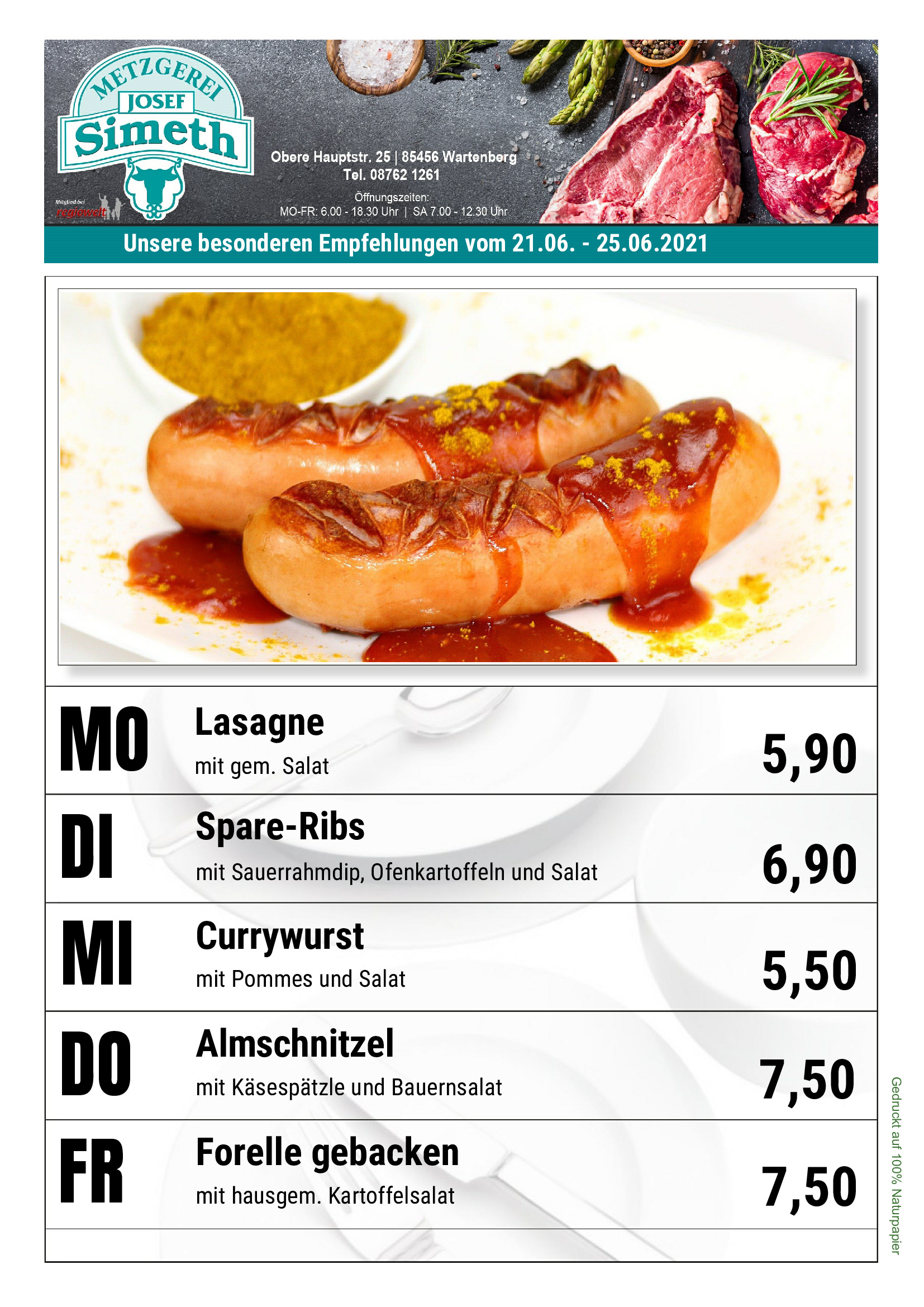  Mittagstisch